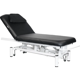 Elektrisk massagebriks Sort med 1 motor