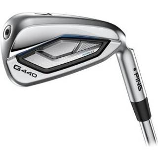 Ping G440 (Black Dot) Herre Jernsæt - Chrome - Højre - 5-9, PW - Ping Alta CB Blue Soft Regular Grafit