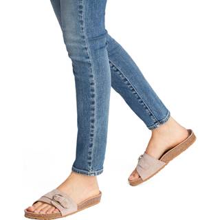 Suede Adjustable Sandals