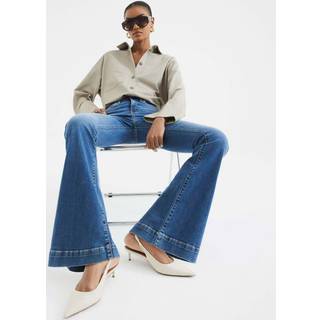 River Island High Rise Tummy Hold Flare JeansEU 36 Almindelig (UK 8)