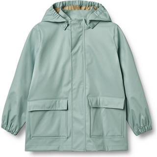 Wheat Ollo Regnjakke Aquamarin 110 cm  Grøn  110 cm  Unisex