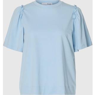 Bomuld Med Flæser T-shirt