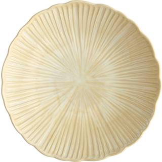 Decotique Daisy Dyb Tallerken 22 Cm Cremefarvet - Dybe tallerkner Stentøj Cream - 7583 D3954