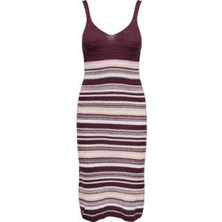 JDY Kjole - Tropical - Fig/Chalk Pink/Birch