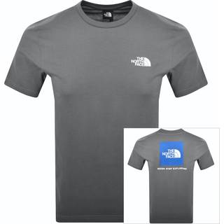 The North Face S/S Redbox Tee T-shirt Herrer størrelse XL farve grå