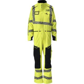 MASCOT® Kedeldragt med knælommer Hi-Vis Gul/Mørk Marine 21319-281-17010 M