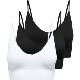 Onlvicky Rib 3-pak Top