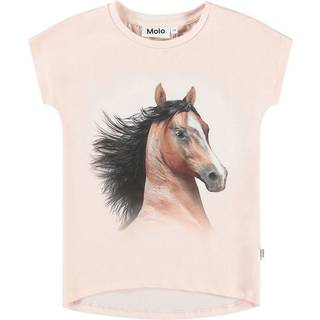 Molo Ragnhilde T-Shirt Pony Amour 110 cm  Lyserød  110 cm  kvinde