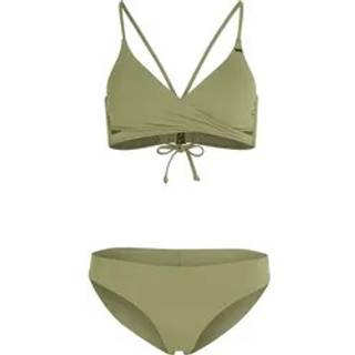O'Neill Women's Essentials Baay Maoi Bikini Set Bikini Damer størrelse 40 farve olivengrøn