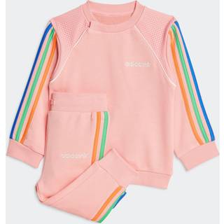 adidas originals adidas Originals Pink Infant Rainbow Tracksuit