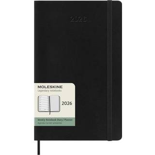 Moleskine 2026 Kalender | S | Uge | L | Sort
