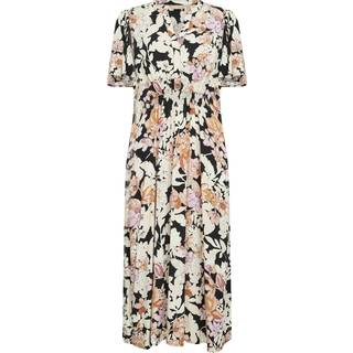 Kjole - CUaudrey Bello - Orange/Pink Flower - Culture