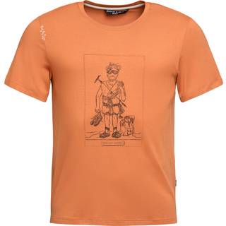 Chillaz Homo Mons Ascendere T-Shirt T-shirt Herrer størrelse XXL farve orange