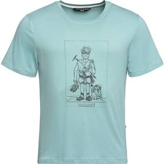 Chillaz Homo Mons Ascendere T-Shirt T-shirt Herrer størrelse XXL farve turkis