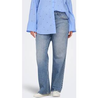 Carhope Høj Talje Wide Leg Fit Jeans