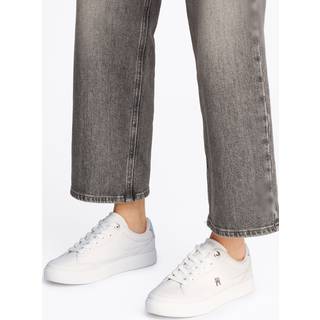 Tommy Hilfiger Tommy Hilfiger White Essential Chic Court Trainers