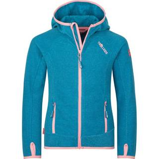 Trollkids Girls Sandefjord Jacket Fleecejakke Børn størrelse 116 farve blå