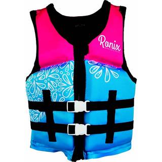 Vandsportvest til børn Ronix August Youth CGA 50N, blå/rosa, 25 - 40 kg