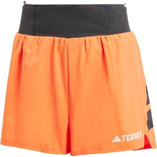 adidas XRP 5 Inch Shorts Str. S Orange til Herre - Letvægts Løbeshorts med God Åndbarhed