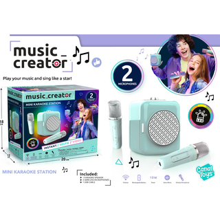 Canal Toys MUSIC CREATOR Mini Karaokesæt Duo