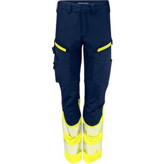 ProJob 6538 Buks, Dame, En Iso 20471 Klasse 1 - Navy blue/yellow - C48