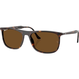 Ray - Ban Unisex RB2216 902/33 Solbriller Acetat Skildpadde Brun Firkantet Normal