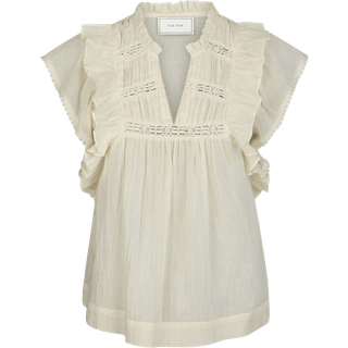 Neo Noir Jayla S Voile Top - Gul - str. 42