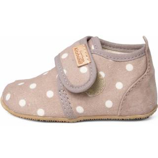Living Kitzbühel Kid's Babyklett Pauli Pünktchen Hyttesko Børn størrelse 26 farve beige