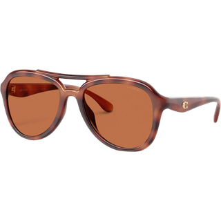 Coach HC8406U CW183 577473 55 Solbriller Kvinder Tortoiseshell - Caramel Tortoise - 55mm
