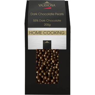 Valrhona Dark Chocolate Pearls - 200 g -