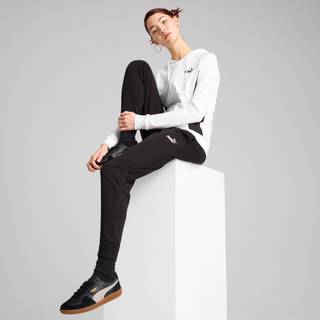 Women&#39;s Puma Hooded Sweat Suit, White, Size M, Clothing - White - M