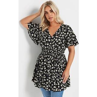Yours Curve Flutter Sleeve TopEU 54-56 (UK 26-28)