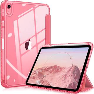Fintie Hybrid Slim Case til iPad 10. Generation 10,9 tommer tablet (2022 model) - [Indbygget blyantholder] Stødbestandig dækning med klar gennems