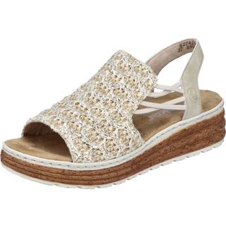 Rieker Morelia damesandaler - (Beige, str. 42,) - Udsalg