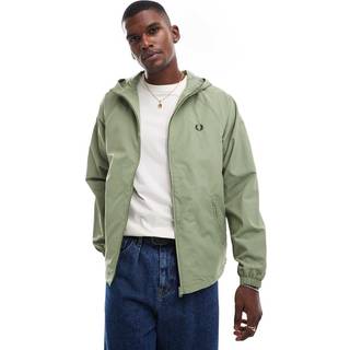 Fred Perry Taslan Shell Jacket Green
