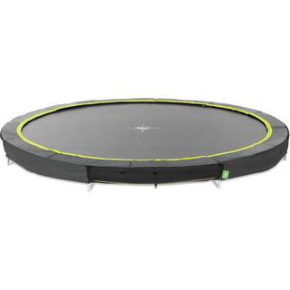 Silhouette Sport - rund nedgravnings trampolin (EXIT) - Sort Ø 360 cm (12ft)