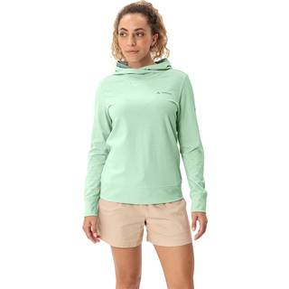 Vaude Women's Tuenno Pullover Hoodie Damer størrelse 42 farve grøn