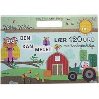 Aktivitetshæfte med 120 ord - Wacky Wonders - Fra 5 år.