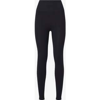 Seamless Ribbed Bukser Sort
