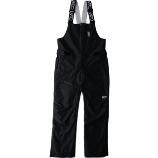 ColourWear Men's Slash Bib Pants Black, M
