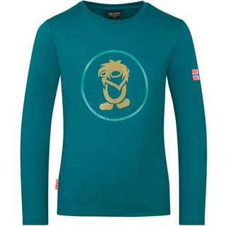 Trollkids Kid's Troll Longsleeve Børn størrelse 164 farve turkis