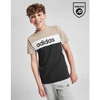 adidas Colour Block T-Shirt Junior, Beige - 9-10Y