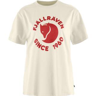 Fjällräven Women's Fjällräven Relaxed T-Shirt T-shirt Damer størrelse XS farve beige/hvid