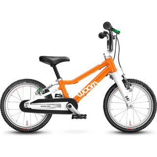 woom ORIGINAL 2 - 14 tommer børnecykel - Til børn fra 3–4,5 år - flame orange