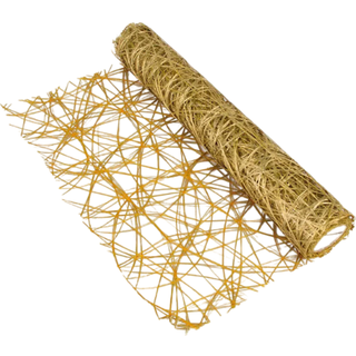 Bordløber  30 cm x 3 meter - guldfarvet (På lager i butik)