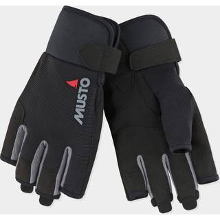 Sejlerhandsker Musto Essential Sailing Short Finger Glove, Black, XX-Large