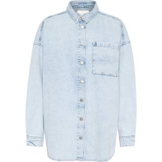 My Essential Wardrobe Malomw 143 Shirt Bluser 10704347 Light Blue Wash (40)