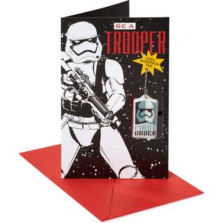 Amerikanske hilsener Star Wars Valentines Day Card for Kids (har en eksplosion)