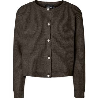 PIECES dame cardigan PCJYDA - Chicory Coffee - S