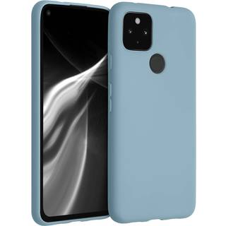 Kwmobile -sag kompatibel med Google Pixel 4A 5G -sag - Bl?d slank beskyttende TPU -silikoneafd?kning - Sort